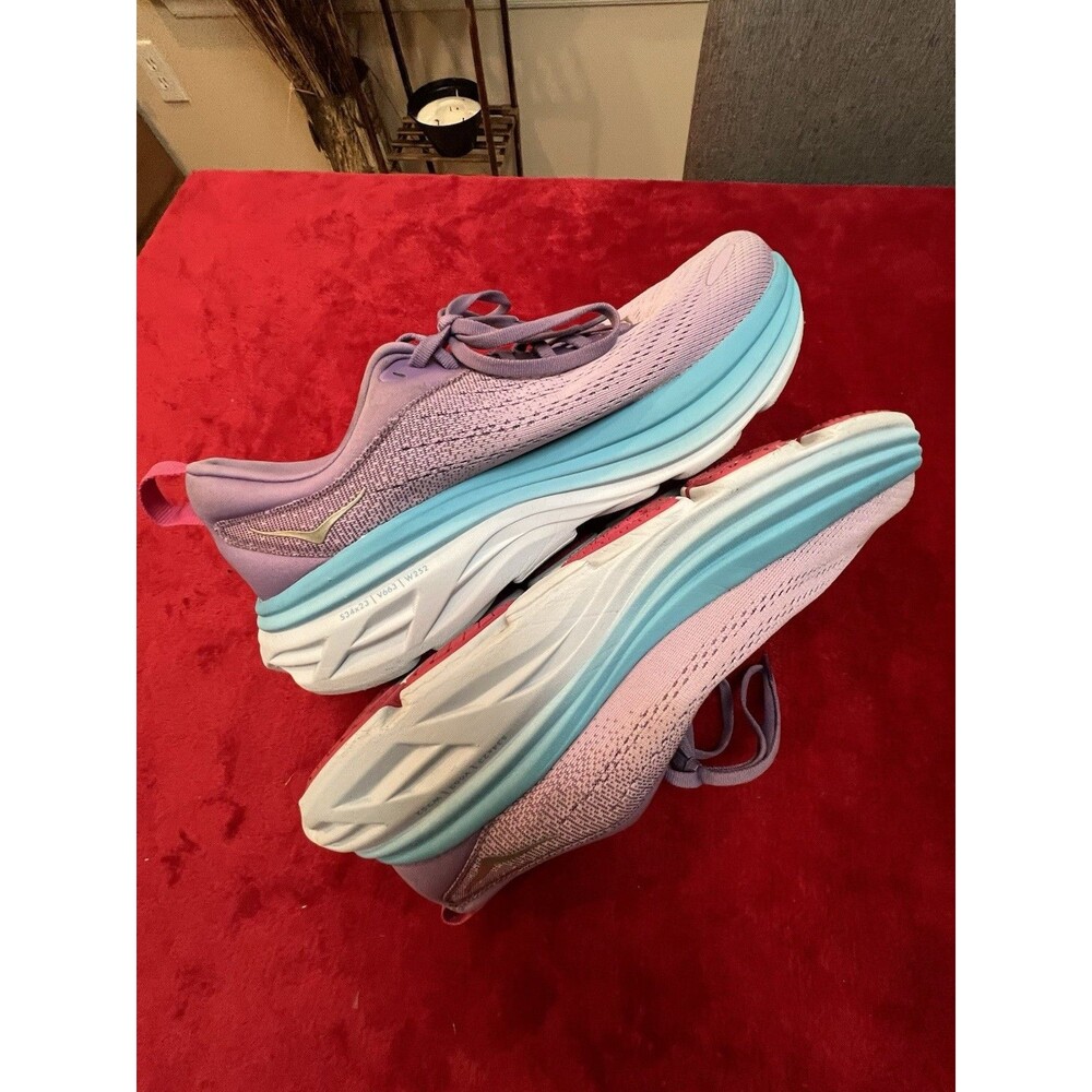 Size 9.5B - Hoka One One HOKA Bondi 8 Ether Illusion Women - Picture 6 of 9